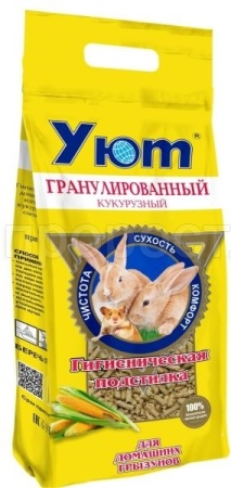 Опилки гранулированные кукурузные Барсик Уют  9л