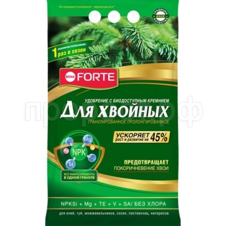 Бона Форте Хвойное весна лето с кремнием 5кг 